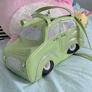 Green Car Purse